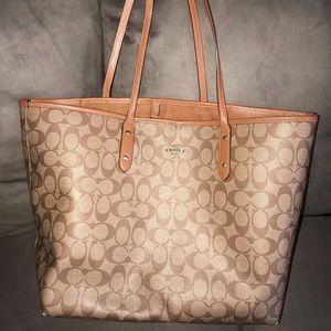 Coach Monogram Tote Bag